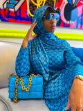 Queen GG Hijab Blue