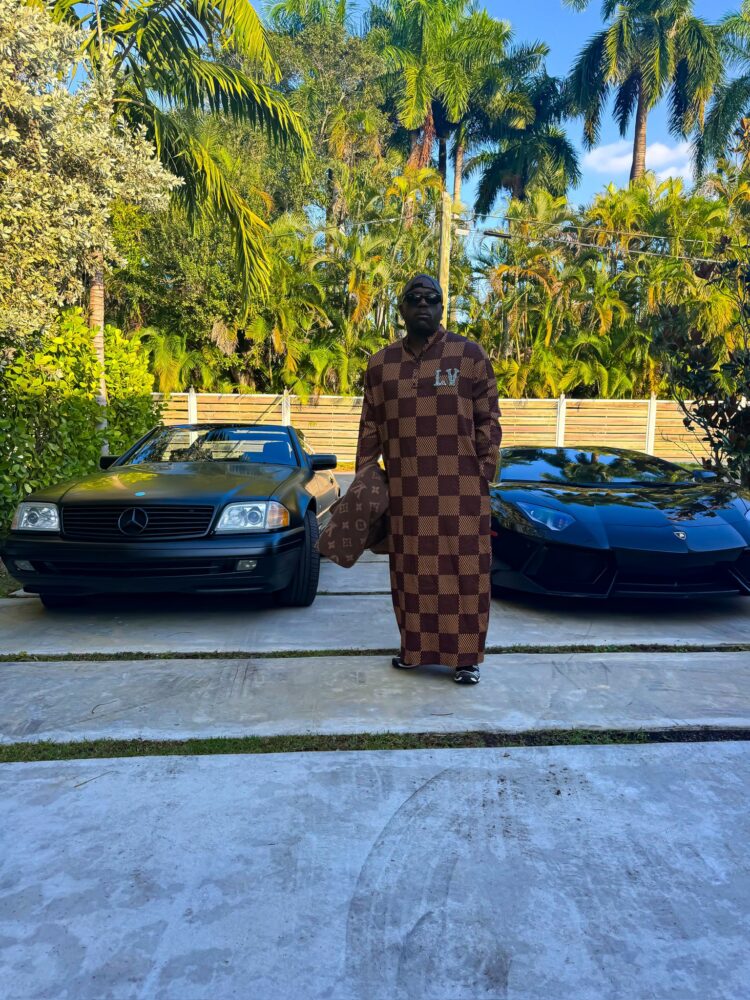 KING LOUIS CRYSTAL BROWN FULL LENGTH