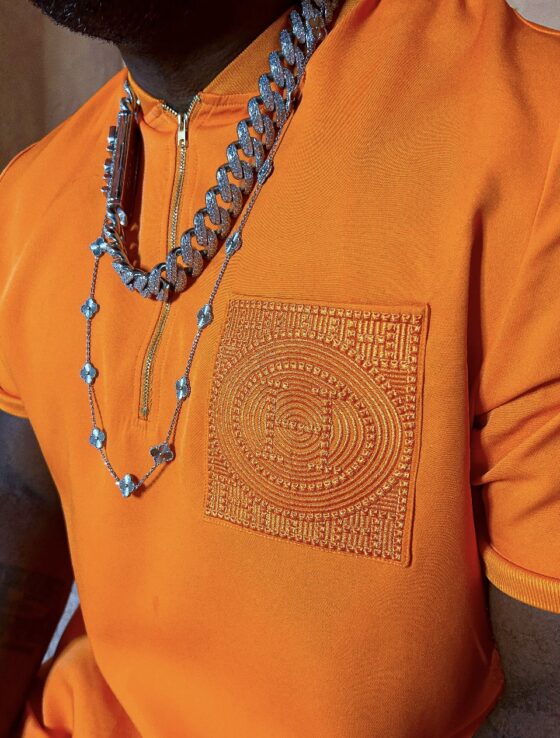 KING HH SHORT SLEEVE ORANGE - Image 2